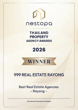 999 Real Estate Rayong คว้ารางวัล "Best Real Estate Agencies - Rayong" จากงาน Nestopa Agency Awards 2026