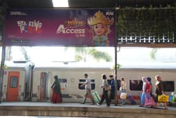 Caturwulan I 2026, Volume Penumpang KAI Divre IV Tanjungkarang Meningkat 15 Persen