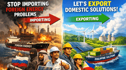 Stop Importing Foreign Energy Problems and Let's Export Domestic Solutions
