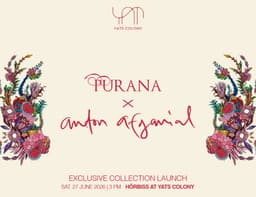SNEAK PEEK: PURANA DAN PURAGRAPH UMUMKAN KOLABORASI "LIVABLE ART" REVOLUSIONER BERSAMA AFGANIAL DI YATS COLONY YOGYAKARTA