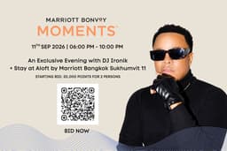 Aloft by Marriott Bangkok Sukhumvit 11 Presents First Marriott Bonvoy Moment With an Unforgettable Night of Music and Stay Experience