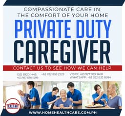 Home Health Care Inc. Provides Professional Private Duty Caregiver Services