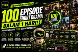 Tigo Resmi Meluncurkan Layanan “100 Episode Short Drama dalam 1 Hari”, Produksi AI Short Drama Memasuki Era Skala Besar