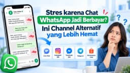 Stres karena Chat WhatsApp Jadi Berbayar? Ini Channel Alternatif yang Lebih Hemat