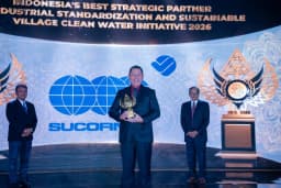 RAIH PENGHARGAAN INDONESIA PROPERTY & BANK AWARD XX 2026, SUCOFINDO TEGASKAN KOMITMEN KEBERLANJUTAN 