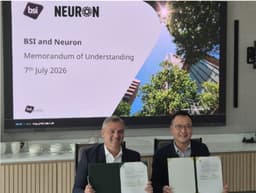 Neuron Digital และ BSI ลงนามในบันทึกความเข้าใจ (MoU) เพื่อเร่งการขับเคลื่อนการเปลี่ยนผ่านสู่ดิจิทัลและสร้างการเปลี่ยนแปลงเชิงบวกในภาคส่วนสิ่งแวดล้อมสรรค์สร้าง (Built Environment)