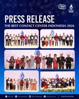 Indonesia Contact Center Association Sukses Gelar Awards Ceremony TBCCI 2026