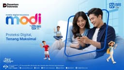 BRI Life Luncurkan Produk Asuransi Digital “MODI” (Mobile Digital Insurance), Proteksi Digital Tenang Maksimal