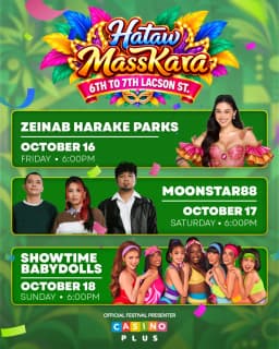Casino Plus brings ‘Hataw MassKara’ to Bacolod as official presenter of MassKara Festival 2026; Zeinab, Moonstar88, Baby Dolls to headline 3-day concert