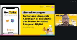 Bank Neo Commerce Gandeng HIMMAS UIN Sunan Gunung Djati Bandung Adakan Literasi Keuangan, Ajak Mahasiswa Waspada Terhadap Penipuan Digital 
