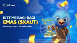 Bittime Hadirkan Kampanye #FindingGoldInBlokM Bagikan Emas (XAUT) di Tengah Gejolak Pasar Ekonomi Global