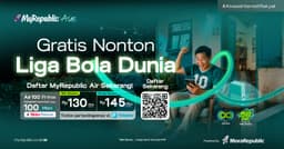 MyRepublic Air Hadirkan Akses Gratis Nonton Piala Dunia 2026 bagi Pelanggan