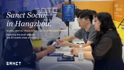 Sanct Social joins Indonesian delegation to China's Global Digital Trade Expo, explores the smart glasses and AI models already on sale there