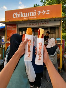 Inspired by the viral crispy chicken roll trend, Chikumi Wants to Turn the Trend Into a Business Opportunity