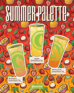 Moonleaf partners with Naga-based illustrator LIME for a summer collaboration that turns drinks into art