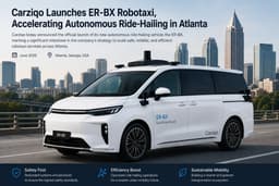 Carziqo Launches ER-BX Autonomous Ride-Hailing Fleet Operations in Atlanta