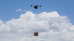 Distribusi Material Konstruksi ke Area Terpencil dengan DJI FlyCart 100