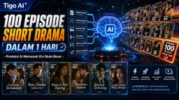 Tigo Resmi Meluncurkan Layanan “100 Episode Short Drama dalam 1 Hari”, Produksi AI Short Drama Memasuki Era Skala Besar