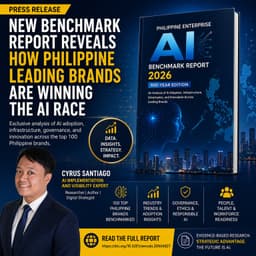 AI Implementation and Visibility Expert Cyrus Santiago Releases Philippine Enterprise AI Benchmark Report 2026: Mid-Year Edition