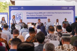 Dukung Kesehatan Ibu dan Anak, BRI Peduli Resmikan Posyandu Lily dan Kebun Pangan Perempuan di Yogyakarta