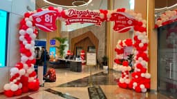 Sambut HUT ke-81 RI, BRI BO Sudirman Semanggi Semarakkan Kantor dengan Dekorasi Nuansa Merah Putih