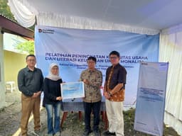 Gayamharjo Naik Kelas! BRI Life dan BRI Research Institute Dorong Inovasi Singkong Jadi Pie Susu dari Tepung Mocaf