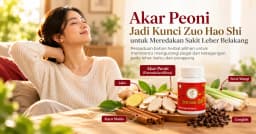 Akar Peoni Jadi Kunci Zuo Hao Shi untuk Meredakan Sakit Leher Belakang