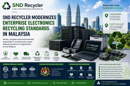 SND Recycler Modernizes Enterprise Electronics Recycling and Sustainable IT Disposal Standards in Malaysia