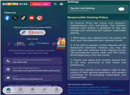 Casino Plus, Pinaigting ang Responsible Gaming Commitment sa Tulong ng Hotline Integration