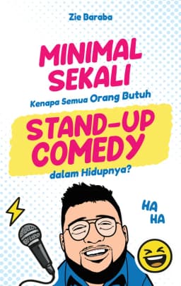 Tak Harus Jadi Komika, Zie Brb Ajak Pembaca Mencoba Stand-up Comedy lewat Buku Pertamanya