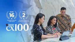 BRIDS Masuk 16 Besar CX100 Danantara 2026, Peringkat Kedua di Industri Sekuritas dan Manajemen Investasi