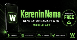 Aplikasi "Nama Keren FF dan ML" Dibahas oleh 5 Content Creator Gaming Indonesia dalam Sepekan