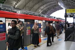 Libur Panjang 14–17 Mei, KAI Operasikan 270 Perjalanan LRT Jabodebek per Hari