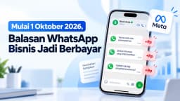 Mulai 1 Oktober 2026, Balasan WhatsApp Bisnis Jadi Berbayar