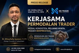 Dr. Dhiraj Kelly Sawlani, CTA, WPA, dan NS Trade Siapkan Program Permodalan bagi 200 Trader Berpengalaman