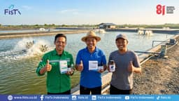 Tambak Indonesia Merdeka dari Produk Impor, FisTx Hadirkan Alat Uji Nawasena Test Kit dan Nano Disinfektan Buatan Lokal