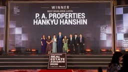 P.A. Properties Hankyu Hanshin named  Best Developer – Luzon at Philippines Real Estate Awards 2026 
