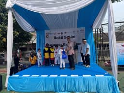 PLN NPC Perkuat Kepedulian Sosial melalui Penyerahan Bantuan Paket Kesehatan dan Gizi Anak