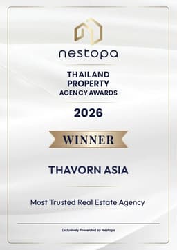 Thavorn Asia คว้ารางวัล Most Trusted Property Agency การันตีความเชื่อมั่นในตลาดอสังหาฯ พัทยา