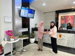 Hangat dan Berbudaya, BRI BO Sunter Sambut Nasabah di Hari Pelanggan Nasional