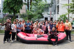 BRI Region 6 Gelar TOT Business Continuity Management dengan Simulasi Penggunaan Peralatan Keselamatan