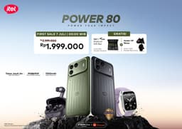 itel POWER 80 Resmi Rilis! Tahan Benturan, Tahan Air, dan Bisa Rekam Video di Dalam Air 