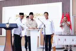 Dibangun PTPP, RSUD KH. Muhammad Thohir Krui Diresmikan Presiden  Prabowo 