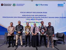 SUCOFINDO – DISPERINDAG BANTEN PERKUAT SINERGI PENCEGAHAN DAN PENANGGULANGAN KEADAAN DARURAT BAHAN KIMIA