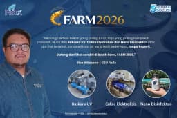 Industri Udang Punya Alternatif Pengganti Kaporit, FisTx Siap Unjuk Solusi di FARM 2026