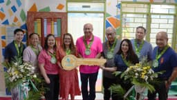 Jean Henri Lhuillier through the San Marino Consulate and LINKS Ph Turn a New Page in Literacy with the 30th Hooked on Books Library