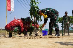 Dari Pohon yang Ditanam hingga Green House yang Dibangun, TMMD Kodim 0726/Sukoharjo Hadirkan Manfaat Nyata
