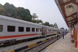 KAI Daop 2 Bandung Pastikan Perjalanan Kereta Api Aman Pasca Gempa 4,9M di Selatan Sukabumi