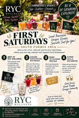 RYC Wellness First Saturday Discovery Series: Learn, Explore, and Thrive