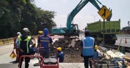 Perkuat Keandalan Jalan Tol, PT Jasamarga Tollroad Maintenance Laksanakan Rekonstruksi Perkerasan di Ruas Tol Jagorawi